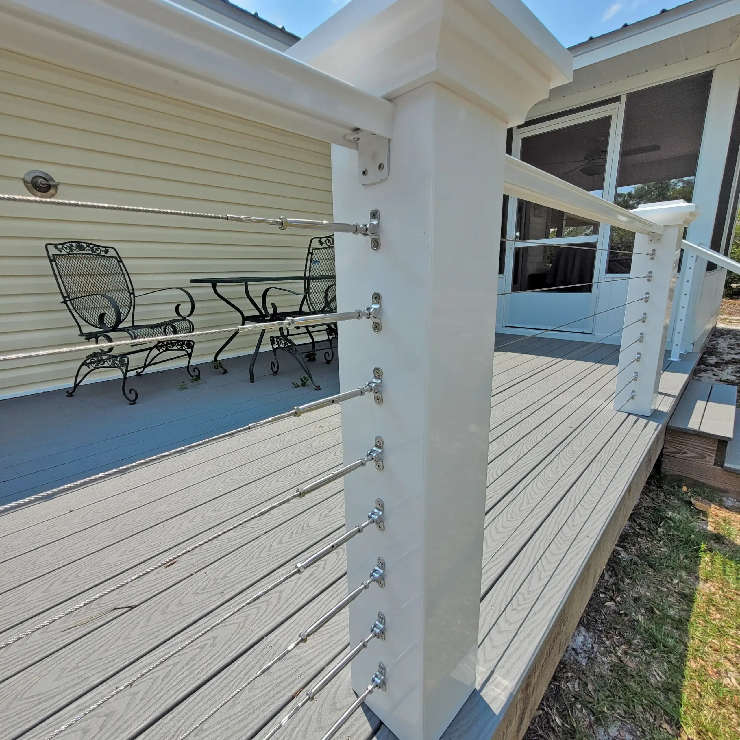 Cable Railing Decks and Stairs